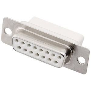 encitech DBC15-SS-W 2108-0190-12 D-sub female connector 180 ° Aantal polen: 15 Crimpen 1 stuk(s) Tray