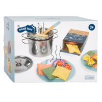 Small Foot houten speeleten pasta chef set, 19dlg.