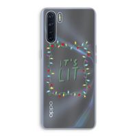 It's Lit: Oppo A91 Transparant Hoesje