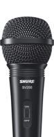 Shure SV200 microfoon Zwart Karaokemicrofoon Shure SV200 microfoon Zwart Karaokemicrofoon