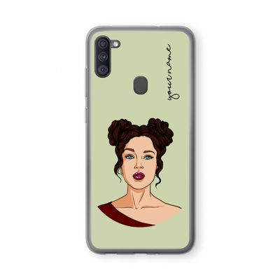 Pop-Art Creator: Samsung Galaxy A11 Transparant Hoesje
