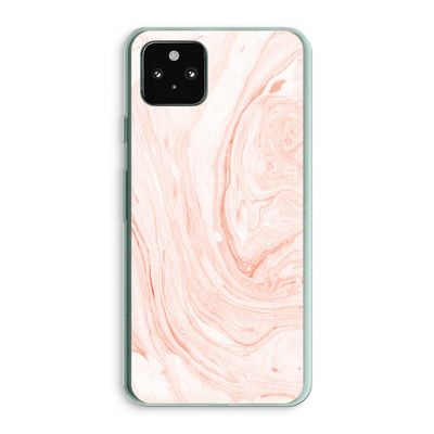 Peach bath: Google Pixel 5a 5G Transparant Hoesje