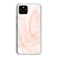 Peach bath: Google Pixel 5a 5G Transparant Hoesje