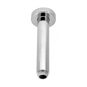 Plafonduitloop Hotbath Mate 15 cm Verzwaard Rond Geborsteld Nikkel
