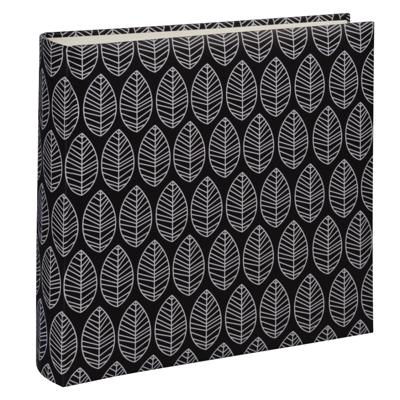 Hama album xl la fleur 30x30 cm 100 witte pagina&apos;s zwart