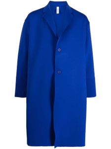 CFCL manteau boutonné à col cranté - Bleu
