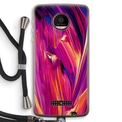 Phoenix: Motorola Moto Z Force Transparant Hoesje met koord