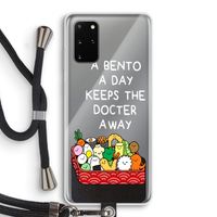 Bento a day: Samsung Galaxy S20 Plus Transparant Hoesje met koord