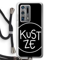 KUST ZE: Huawei P40 Pro Plus Transparant Hoesje met koord
