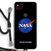 NASA: Pixel 4a 5G Transparant Hoesje met koord