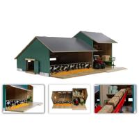 Kids Globe globe stal met landbouwloods 1:32