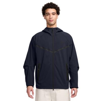 Nike Tech Sportswear Windrunner Jack Donkerblauw Zwart