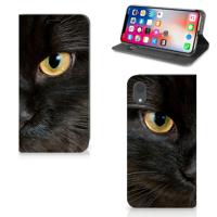 Apple iPhone Xr | Hoesje maken | Zwarte Kat