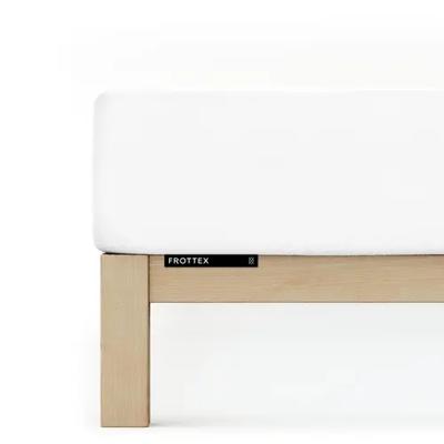 Schlafgut Schlafgut Badstof Hoeslaken M - 120x200 - 130x200 101 Full-White