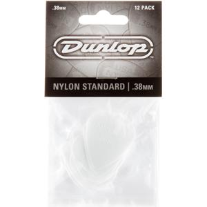 Dunlop Nylon Standard 0.38mm 12-pack plectrumset wit