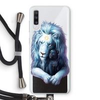 Child Of Light: Samsung Galaxy A70 Transparant Hoesje met koord