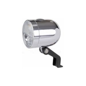 Ikzi Light retro koplamp Nero zilver