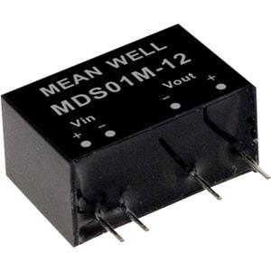 Mean Well MDS01M-05 DC/DC-convertermodule 200 mA 1 W Aantal uitgangen: 1 x Inhoud 1 stuk(s)