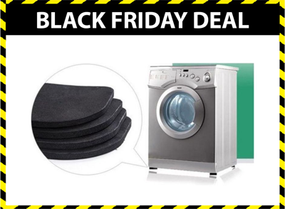 Wasmachine / droger trillingsdemper - anti vibratie pads - geluidsdemper pads