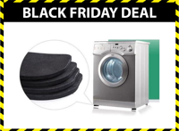 Wasmachine / droger trillingsdemper - anti vibratie pads - geluidsdemper pads