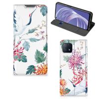 OPPO A73 5G | Hoesje maken | Bird Flowers