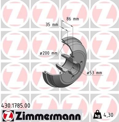 Remtrommel 430178500