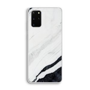 Elegante marmer: Samsung Galaxy S20 Plus Transparant Hoesje