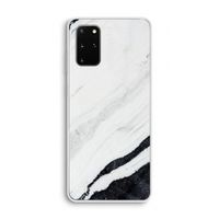 Elegante marmer: Samsung Galaxy S20 Plus Transparant Hoesje