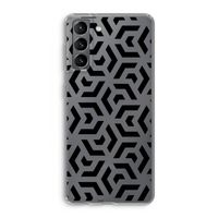 Crazy pattern: Samsung Galaxy S21 Transparant Hoesje
