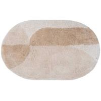 Veer Carpets - Badmat Bowie - Creme Ovaal 50 x 80 cm