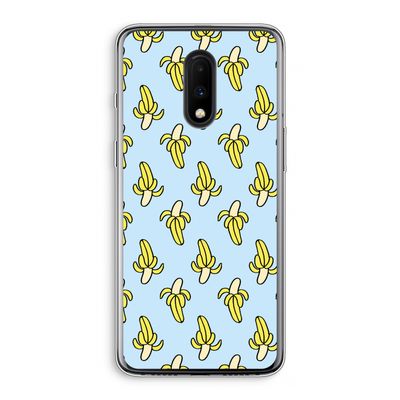 Bananas: OnePlus 7 Transparant Hoesje
