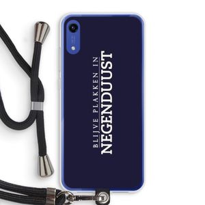 Blijve plakken in Negenduust: Honor Play 8A Transparant Hoesje met koord