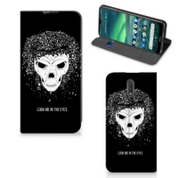 Mobiel BookCase Nokia 2.3 Skull Hair - thumbnail