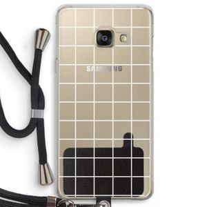 Rooster 2: Samsung Galaxy A3 (2016) Transparant Hoesje met koord