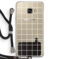 Rooster 2: Samsung Galaxy A3 (2016) Transparant Hoesje met koord