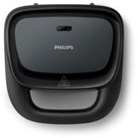 Tosti-ijzer - PHILIPS - HD2331/90 - 750 W - Driehoekige platen - Zwart