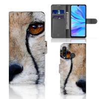 Huawei P30 Lite (2020) | Telefoonhoesje | Met pasjeshouder | Cheetah