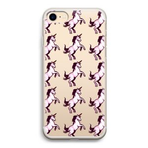 Musketon Unicorn: iPhone 7 Transparant Hoesje