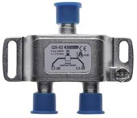 Braun Verdeelelement F-connector 2-voudig QS2 - 2080080