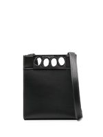 Alexander McQueen sacoche The Grip en cuir - Noir - thumbnail