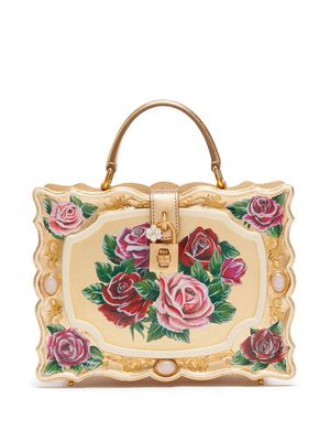 Dolce & Gabbana mini sac Dolce Box - Or