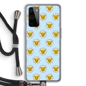 Leeuwenkoppen: OnePlus 9 Pro Transparant Hoesje met koord