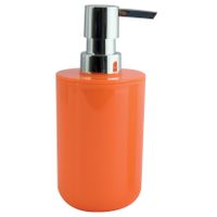 MSV Zeeppompje/dispenser Porto - PS kunststof - oranje - 7 x 16 cm - 260 ml   - - thumbnail