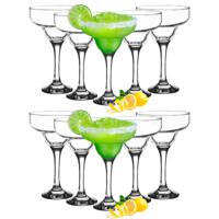 Cocktail glazen - 12x - margarita - 300 ml - glas - thumbnail