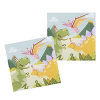 20 servetten Dinosaurus Party