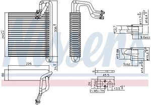 Verdamper, airconditioning 92336