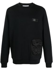 Moschino sweat à poches latérales - Noir