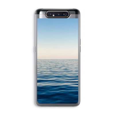 Water horizon: Samsung Galaxy A80 Transparant Hoesje