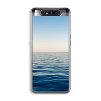 Water horizon: Samsung Galaxy A80 Transparant Hoesje
