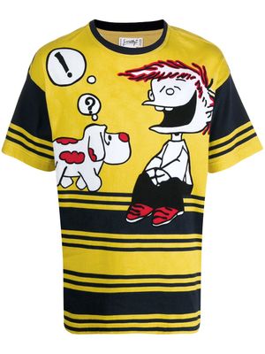 JC de Castelbajac Pre-Owned t-shirt Mafalda imprimé - Jaune